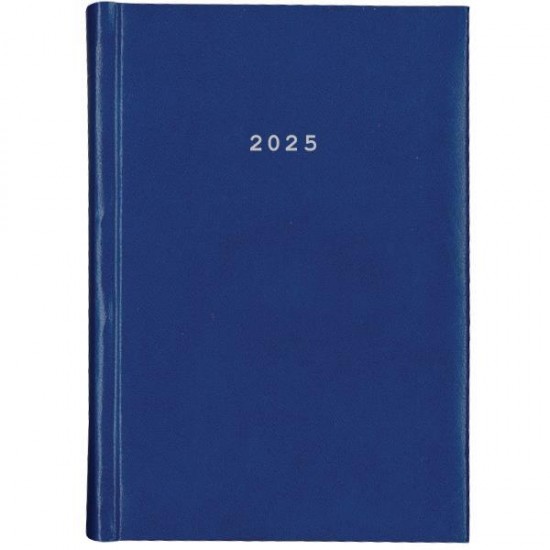 Next ημερολόγιο 2025 prestige ημερήσιο δετό μπλε 14x21εκ.