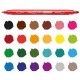 Carioca Birello μαρκαδόροι διπλής γραφής 24 χρωμάτων