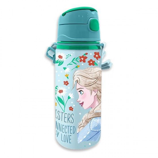 Παγούρι αλουμινίου "Frozen" 600ml με λουράκι