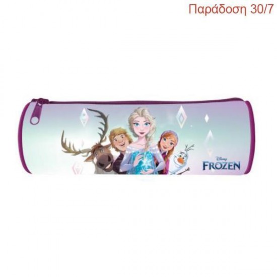 Bagtrotter κασετίνα βαρελάκι "Frozen Purple" 22x7x7εκ.