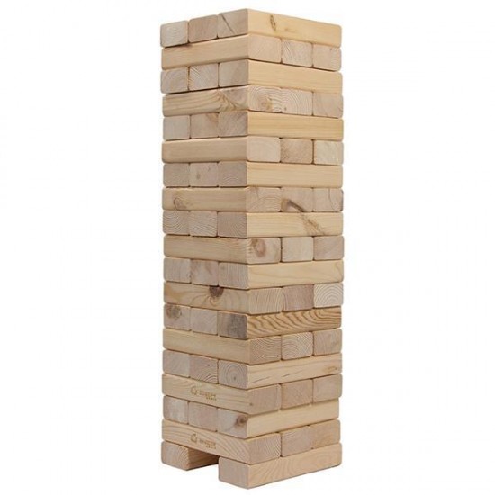 Επιτραπέζιο Jenga ξύλινο 54 τεμαχίων Υ26,5x7,5x7,5εκ.