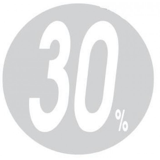 Next αφίσα "Κύκλος -30%" για βιτρίνες Ø32εκ.