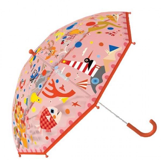 Mideer ομπρέλα διάφανη "Summer Beach" Ø92εκ.