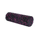 Foam roller γυμναστικής μαύρο ροζ Υ33xØ14εκ.