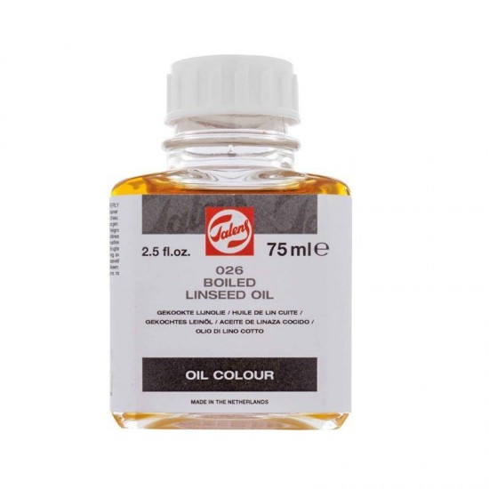 Talens boiled linseed oil 026 75ml (βρασμένο λινέλαιο)