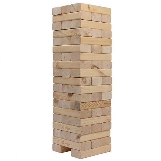 Goki επιτραπέζιο Jenga ξύλινο 51 τεμαχίων Υ25,5x7,5x7,5εκ.