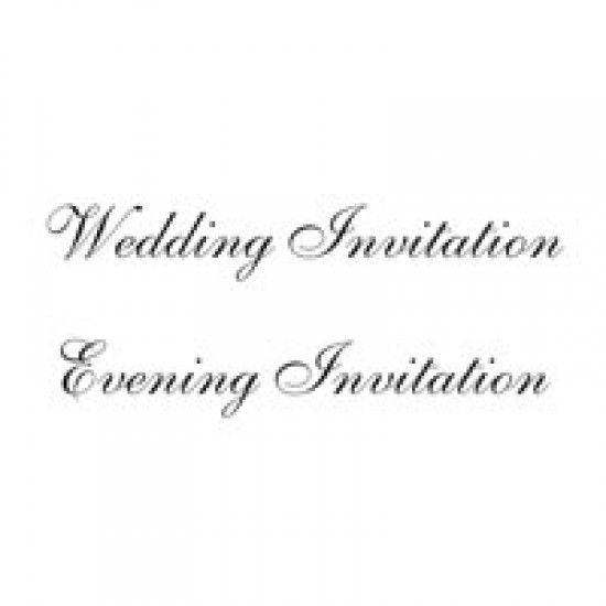 Σφραγίδα Wedding and Evening Invitations 