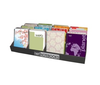 Next επιτραπέζιο σταντ τετραδίων Υ77x25x12εκ.