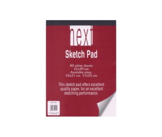 Next μπλοκ λευκό 21x29εκ. 80φυλ.