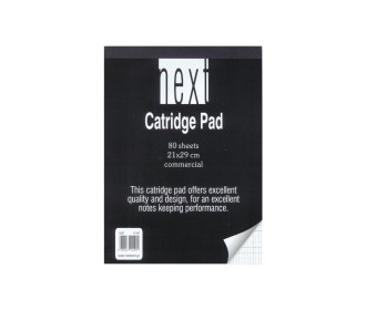 Next μπλοκ κατριγέ 21x29εκ. 80φυλ.