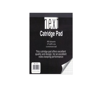 Next μπλοκ κατριγέ 17x25εκ. 80φυλ.