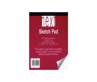 Next μπλοκ λευκό 14x21εκ. 80φυλ.