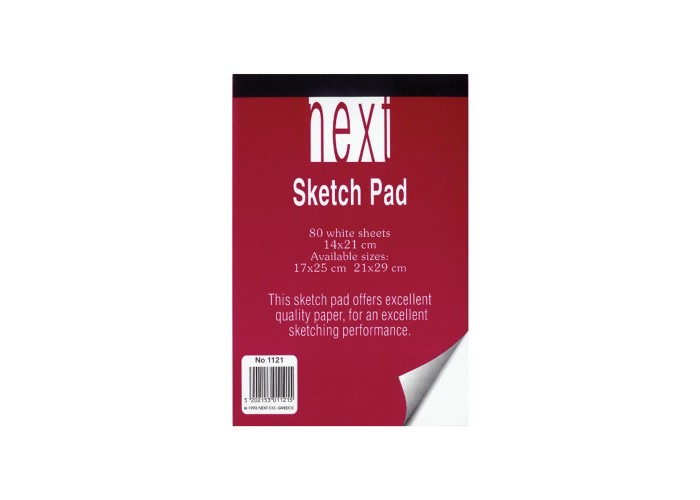 Next μπλοκ λευκό 14x21εκ. 80φυλ. Next μπλοκ λευκό 14x21εκ. 80φυλ.