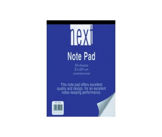 Next μπλοκ ριγέ 21x29εκ. 50φυλ.
