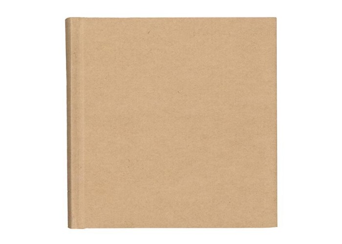 Νext βιβλίο εντυπώσεων-sketch book Eco, 23x23εκ. 80 σαμουά φύλλα 120γρ.