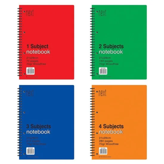 Next notebook τετράδιο σπιράλ 14x21εκ. 3θεμ. 300σελ.
