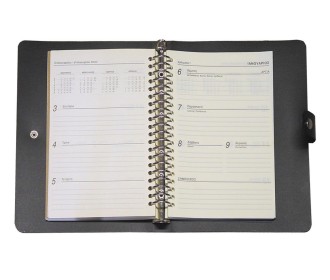Next planner πολυπροπυλένιο Α5 μαύρο 14x21εκ. Next planner πολυπροπυλένιο Α5 μαύρο 14x21εκ.