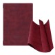 Next μενού εστιατορίου εύκαμπτο ECOLEATHER με κρυφό λάστιχο 22,5x32x0,15εκ. πάχος 2 όψεων μπορντώ Δυνατότητα εκτύπωσης