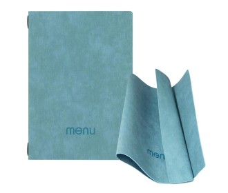 Next μενού εστιατορίου εύκαμπτο ECOLEATHER με κρυφό λάστιχο 22,5x32x0,15εκ. πάχος. 2 όψεων γαλάζιο Δυνατότητα εκτύπωσης Next μενού εστιατορίου εύκαμπτο ECOLEATHER με κρυφό λάστιχο 22,5x32x0,15εκ. πάχος. 2 όψεων γαλάζιο Δυνατότητα εκτύπωσης