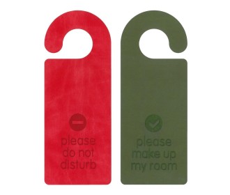 Next επιγραφή Do not disturb ECOLEATHER 2 όψεων 22,5x8,6εκ. κόκκινη-πράσινη. Δυνατότητα εκτύπωσης Next επιγραφή Do not disturb ECOLEATHER 2 όψεων 22,5x8,6εκ. κόκκινη-πράσινη. Δυνατότητα εκτύπωσης