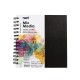 Next Sketch book Mix Media 50 φύλλα 250γρ. 20x20εκ. σκληρό καπάκι σπιράλ
