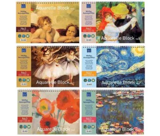 Next μπλοκ ακουαρέλας Νο 3 25x35εκ. 12φύλ. Next μπλοκ ακουαρέλας Νο 3 25x35εκ. 12φύλ.
