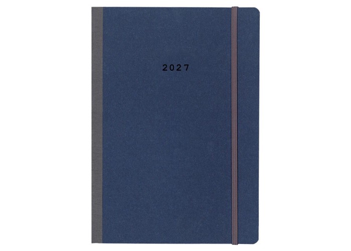 Next ημερολόγιο 2027 Natural ημερήσιο flexi μπλε με λάστιχο 14x21εκ. Δυνατότητα εκτύπωσης Next ημερολόγιο 2027 Natural ημερήσιο flexi μπλε με λάστιχο 14x21εκ. Δυνατότητα εκτύπωσης