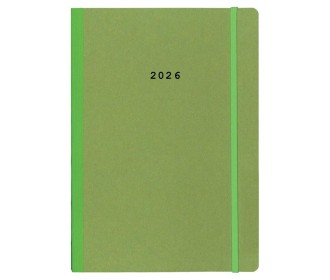 Next ημερολόγιο 2026 Natural ημερήσιο flexi πράσινο με λάστιχο 14x21εκ. Δυνατότητα εκτύπωσης Next ημερολόγιο 2026 Natural ημερήσιο flexi πράσινο με λάστιχο 14x21εκ. Δυνατότητα εκτύπωσης
