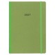 Next ημερολόγιο 2027 Natural ημερήσιο flexi πράσινο με λάστιχο 14x21εκ.  Δυνατότητα εκτύπωσης