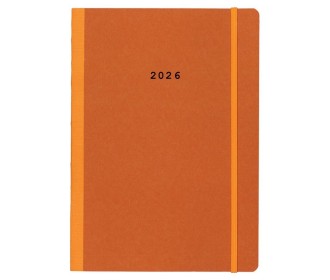 Next ημερολόγιο 2026 Natural ημερήσιο flexi πορτοκαλί με λάστιχο 14x21εκ. Δυνατότητα εκτύπωσης Next ημερολόγιο 2026 Natural ημερήσιο flexi πορτοκαλί με λάστιχο 14x21εκ. Δυνατότητα εκτύπωσης