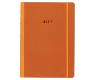 Next ημερολόγιο 2027 Natural ημερήσιο flexi πορτοκαλί με λάστιχο 14x21εκ. Δυνατότητα εκτύπωσης Next ημερολόγιο 2027 Natural ημερήσιο flexi πορτοκαλί με λάστιχο 14x21εκ. Δυνατότητα εκτύπωσης