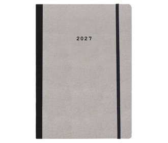 Next ημερολόγιο 2027 Natural ημερήσιο flexi γκρι ανοιχτό με λάστιχο 14x21εκ. Δυνατότητα εκτύπωσης Next ημερολόγιο 2027 Natural ημερήσιο flexi γκρι ανοιχτό με λάστιχο 14x21εκ. Δυνατότητα εκτύπωσης