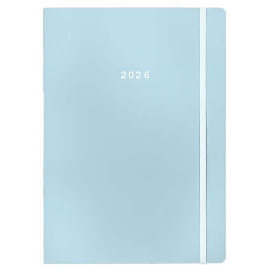 Next ημερολόγιο 2026 Pastel ημερήσιο flexi γαλάζιο με λάστιχο 14x21εκ. Next ημερολόγιο 2026 Pastel ημερήσιο flexi γαλάζιο με λάστιχο 14x21εκ.