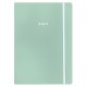 Next ημερολόγιο 2027 Pastel ημερήσιο flexi ανοιχτό πράσινο με λάστιχο 14x21εκ.