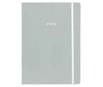 Next ημερολόγιο 2026 Pastel ημερήσιο flexi γκρι με λάστιχο 14x21εκ. Next ημερολόγιο 2026 Pastel ημερήσιο flexi γκρι με λάστιχο 14x21εκ.