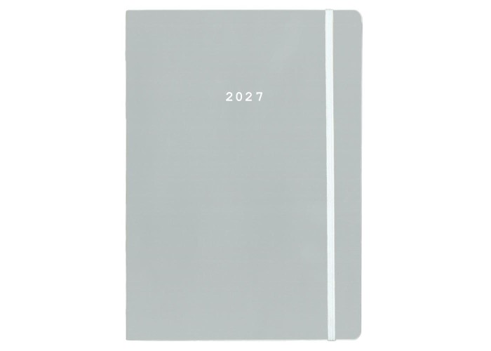 Next ημερολόγιο 2027 Pastel ημερήσιο flexi γκρι με λάστιχο 14x21εκ. Next ημερολόγιο 2027 Pastel ημερήσιο flexi γκρι με λάστιχο 14x21εκ.