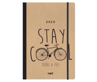 Next ημερολόγιο 2026 Trends Bike ημερήσιο flexi με λάστιχο 14x21εκ. Next ημερολόγιο 2026 Trends Bike ημερήσιο flexi με λάστιχο 14x21εκ.
