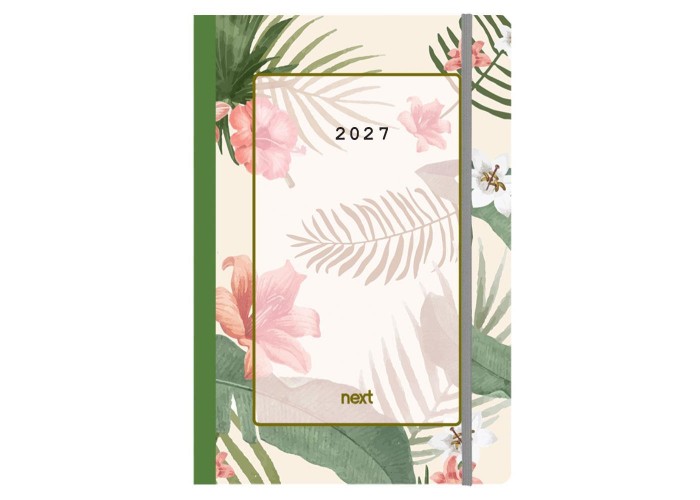 Next ημερολόγιο 2027 Trends Dreams ημερήσιο flexi με λάστιχο 14x21εκ.