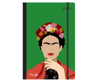 Next ημερολόγιο 2027 Trends Frida ημερήσιο flexi με λάστιχο 14x21εκ.