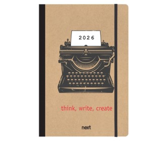 Next ημερολόγιο 2026 Trends Typing ημερήσιο flexi με λάστιχο 14x21εκ. Next ημερολόγιο 2026 Trends Typing ημερήσιο flexi με λάστιχο 14x21εκ.
