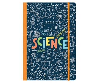 Next ημερολόγιο 2026 Trends Science ημερήσιο flexi με λάστιχο 14x21εκ. Next ημερολόγιο 2026 Trends Science ημερήσιο flexi με λάστιχο 14x21εκ.