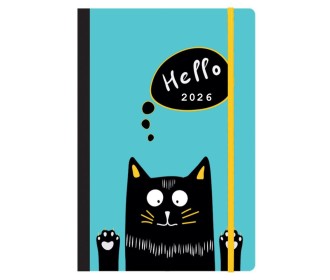 Next ημερολόγιο 2026 Trends Kitty ημερήσιο flexi με λάστιχο 14x21εκ. Next ημερολόγιο 2026 Trends Kitty ημερήσιο flexi με λάστιχο 14x21εκ.
