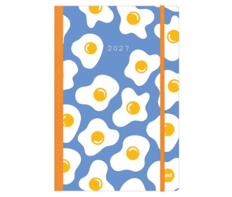 Next ημερολόγιο 2027 Trends eggs  ημερήσιο flexi με λάστιχο 14x21εκ.