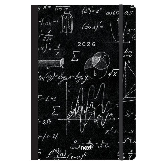 Next ημερολόγιο 2026 Trends Mathematics ημερήσιο flexi με λάστιχο 12x17εκ. Next ημερολόγιο 2026 Trends Mathematics ημερήσιο flexi με λάστιχο 12x17εκ.