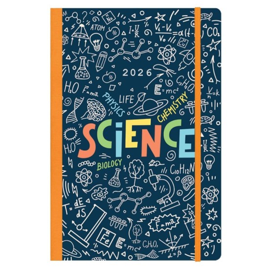 Next ημερολόγιο 2026 Trends Science ημερήσιο flexi με λάστιχο 12x17εκ. Next ημερολόγιο 2026 Trends Science ημερήσιο flexi με λάστιχο 12x17εκ.