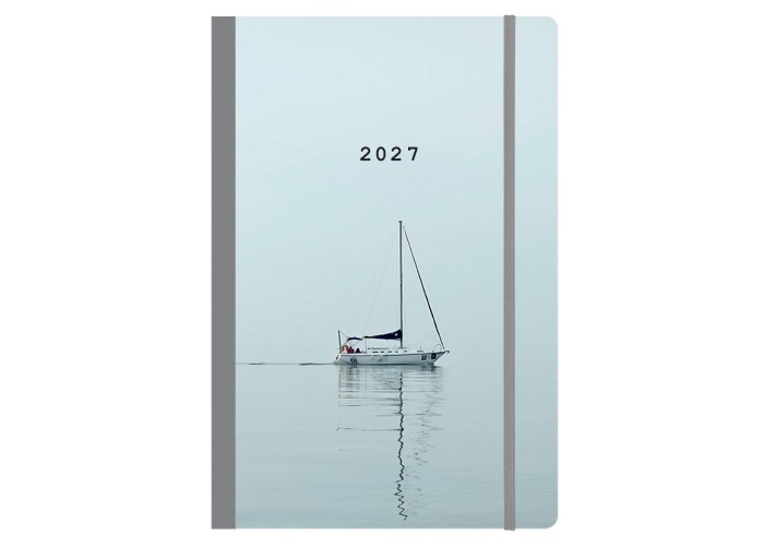 Next ημερολόγιο 2027 Trends Sail away ημερήσιο flexi με λάστιχο 12x17εκ.