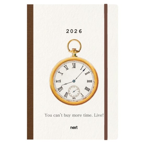 Next ημερολόγιο 2026 Trends Time ημερήσιο flexi με λάστιχο 12x17εκ. Next ημερολόγιο 2026 Trends Time ημερήσιο flexi με λάστιχο 12x17εκ.