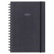 Next ημερολόγιο 2027 fabric plus ημερήσιο σπιράλ γκρι 12x17εκ.  Δυνατότητα εκτύπωσης