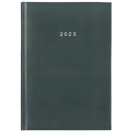 Next ημερολόγιο 2025 basic xl ημερήσιο δετό γκρι 21x29εκ.