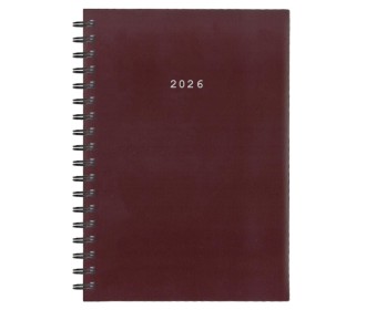 Next ημερολόγιο 2026 basic xl ημερήσιο σπιράλ μπορντώ 21x29εκ. Δυνατότητα εκτύπωσης Next ημερολόγιο 2026 basic xl ημερήσιο σπιράλ μπορντώ 21x29εκ. Δυνατότητα εκτύπωσης